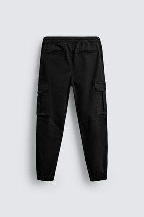 SLIM FIT CARGO TROUSERS - Image 7