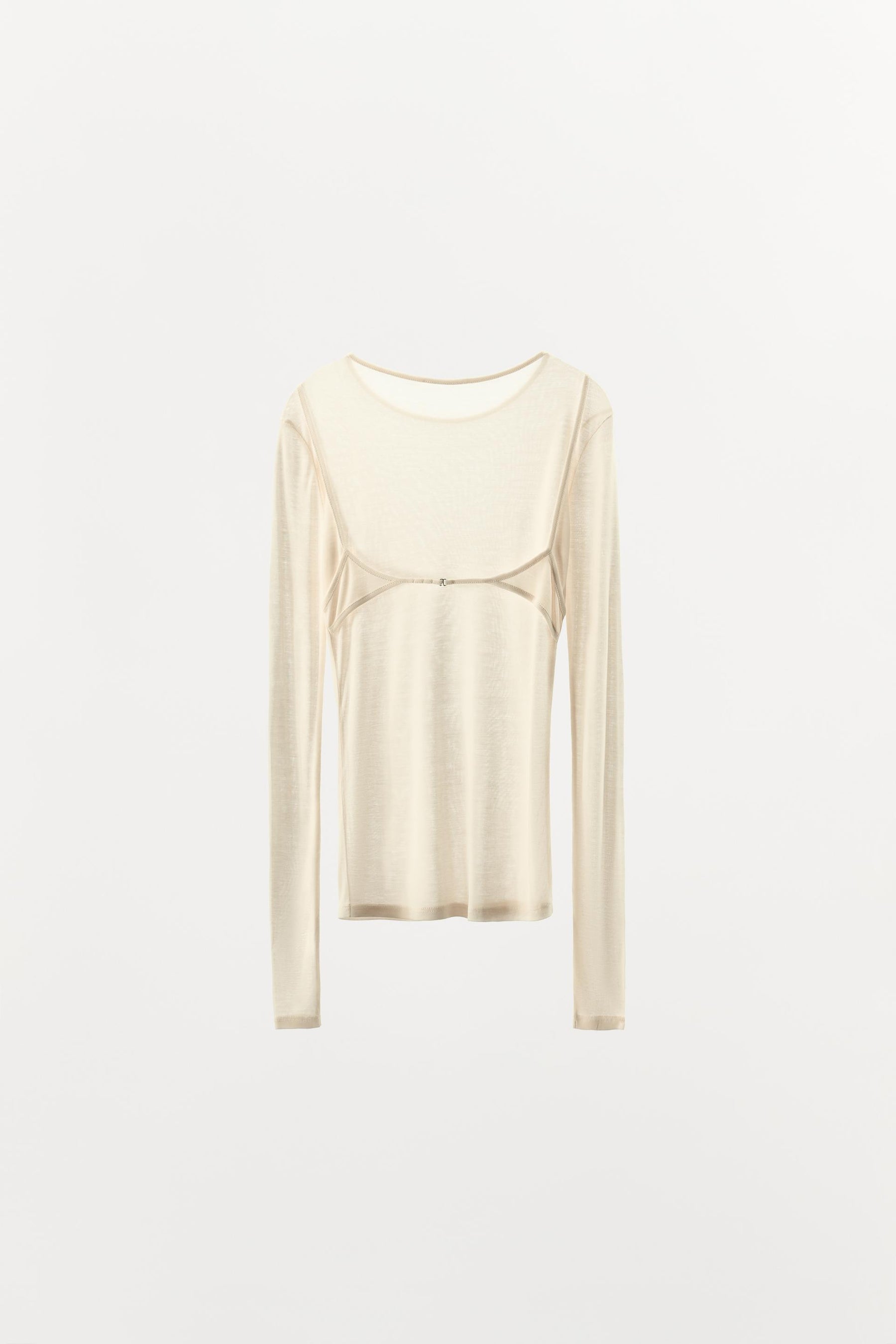 Lyocell T-Shirt with Back