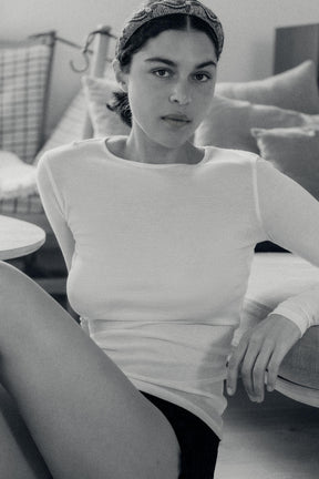 Lyocell T-Shirt with Back