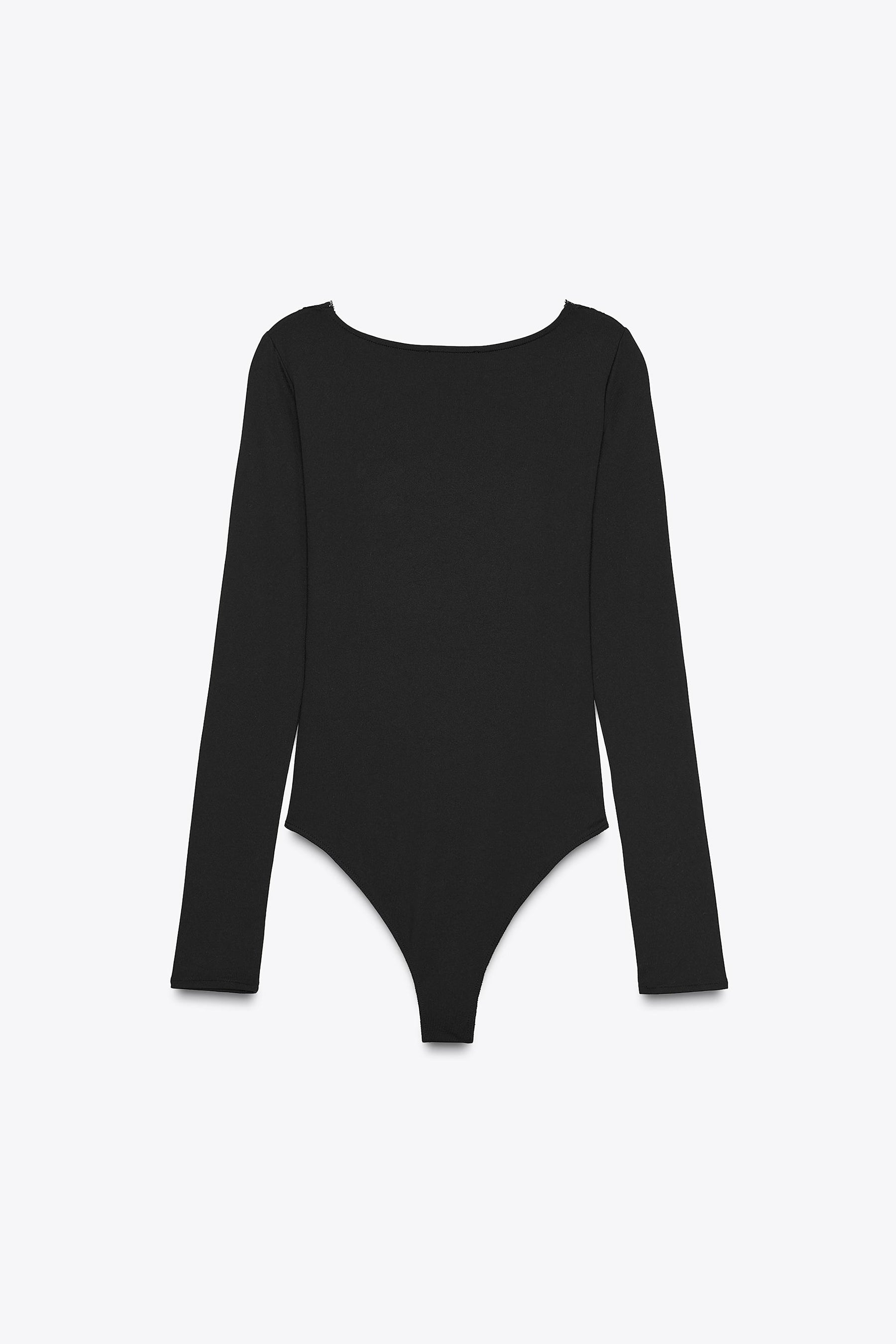 LACE POLYAMIDE BODYSUIT