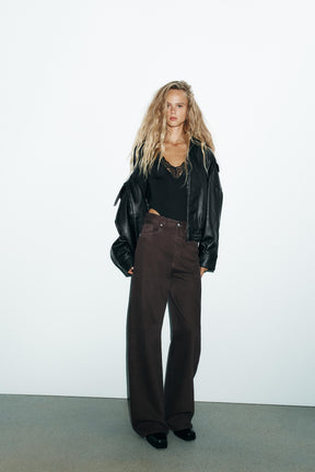 LACE POLYAMIDE BODYSUIT