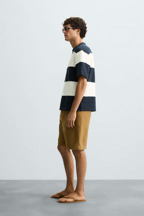 CONTRAST STRIPED SWEATSHIRT - Image 4
