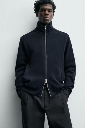 INTERLOCK RIBBED JACKET - Image 6
