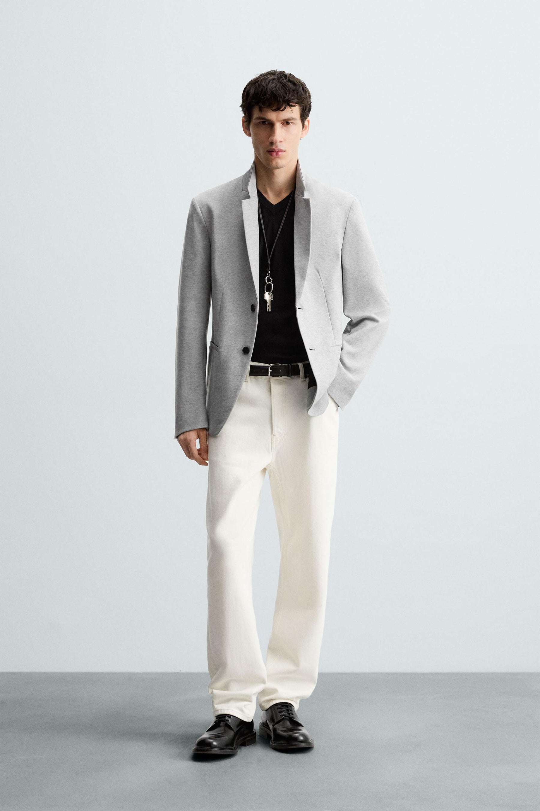 COMFORT SLIM FIT BLAZER - Image 1