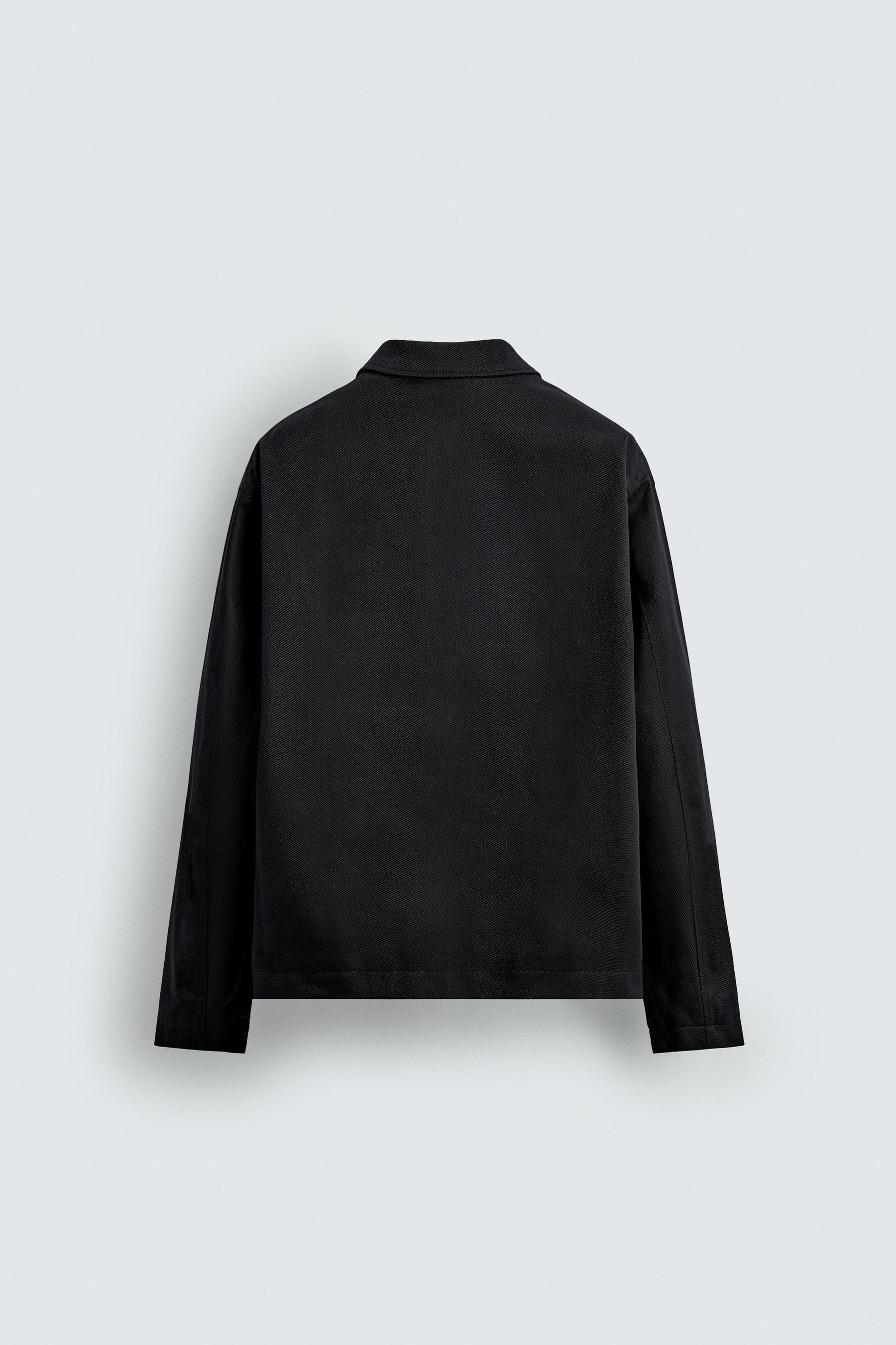 TWILL TEXTURED OVERSHIRT - Image 7