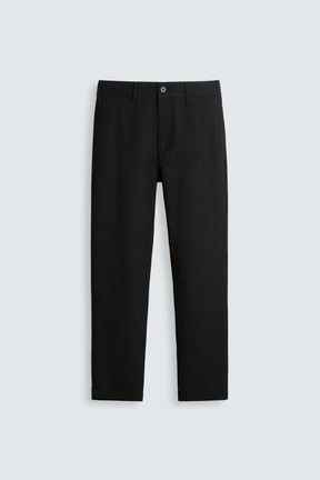 COMFORT TEXTURED CHINO TROUSERS - Image 6