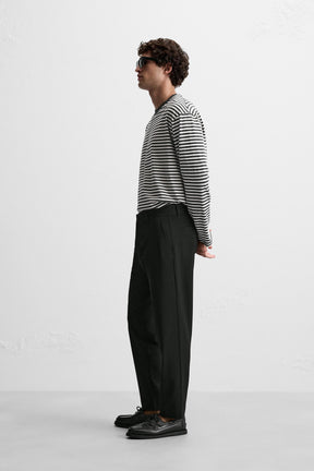 COMFORT TEXTURED CHINO TROUSERS - Image 4