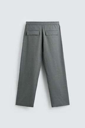 100% LINEN SUIT TROUSERS - Image 7