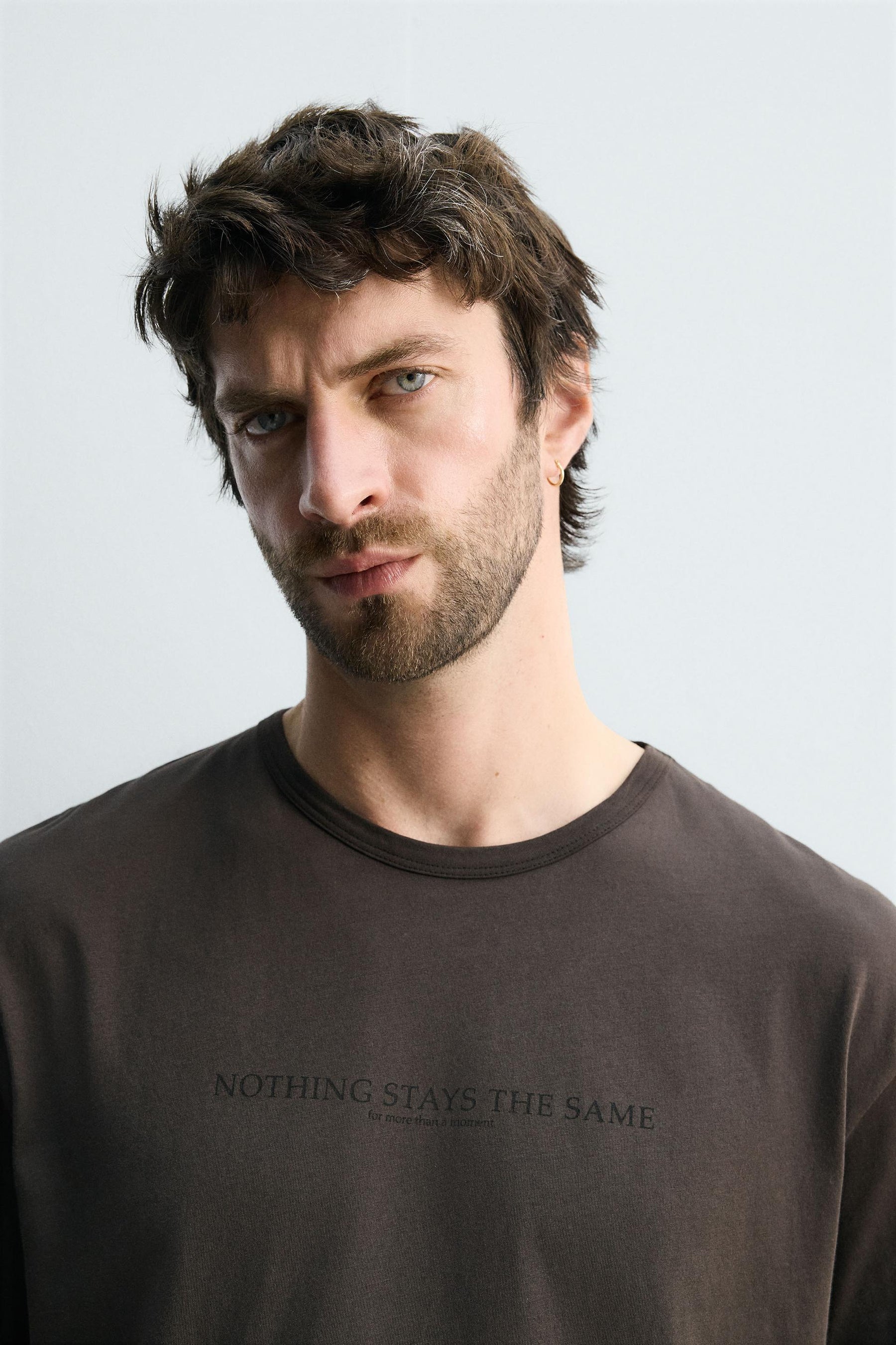 PRINTED SLOGAN T-SHIRT - Image 5