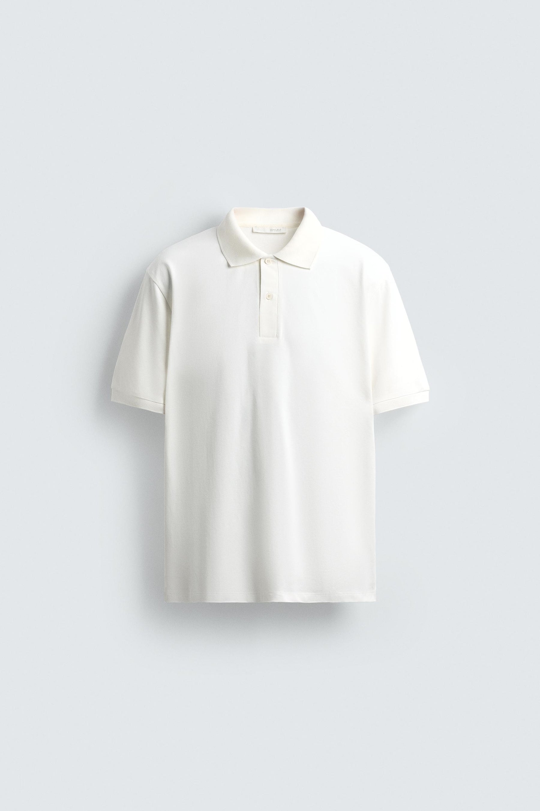 TEXTURED PIQUÉ POLO SHIRT - Image 6