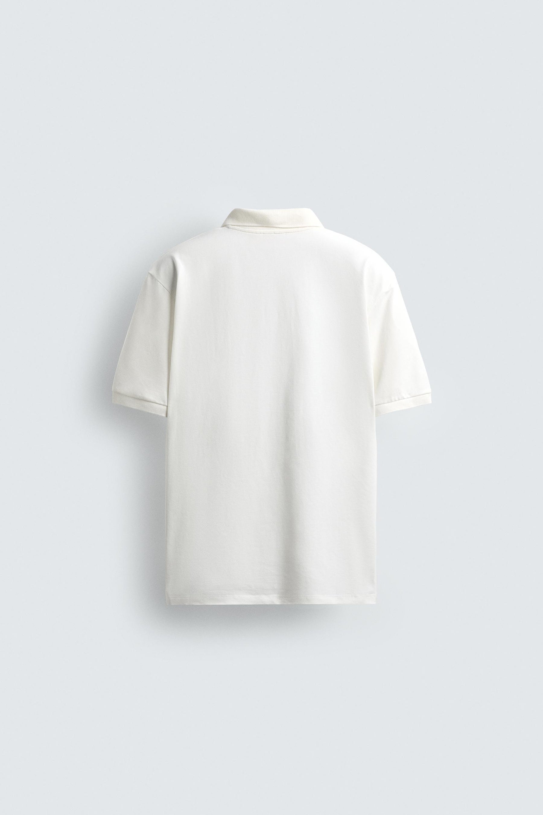 TEXTURED PIQUÉ POLO SHIRT - Image 7