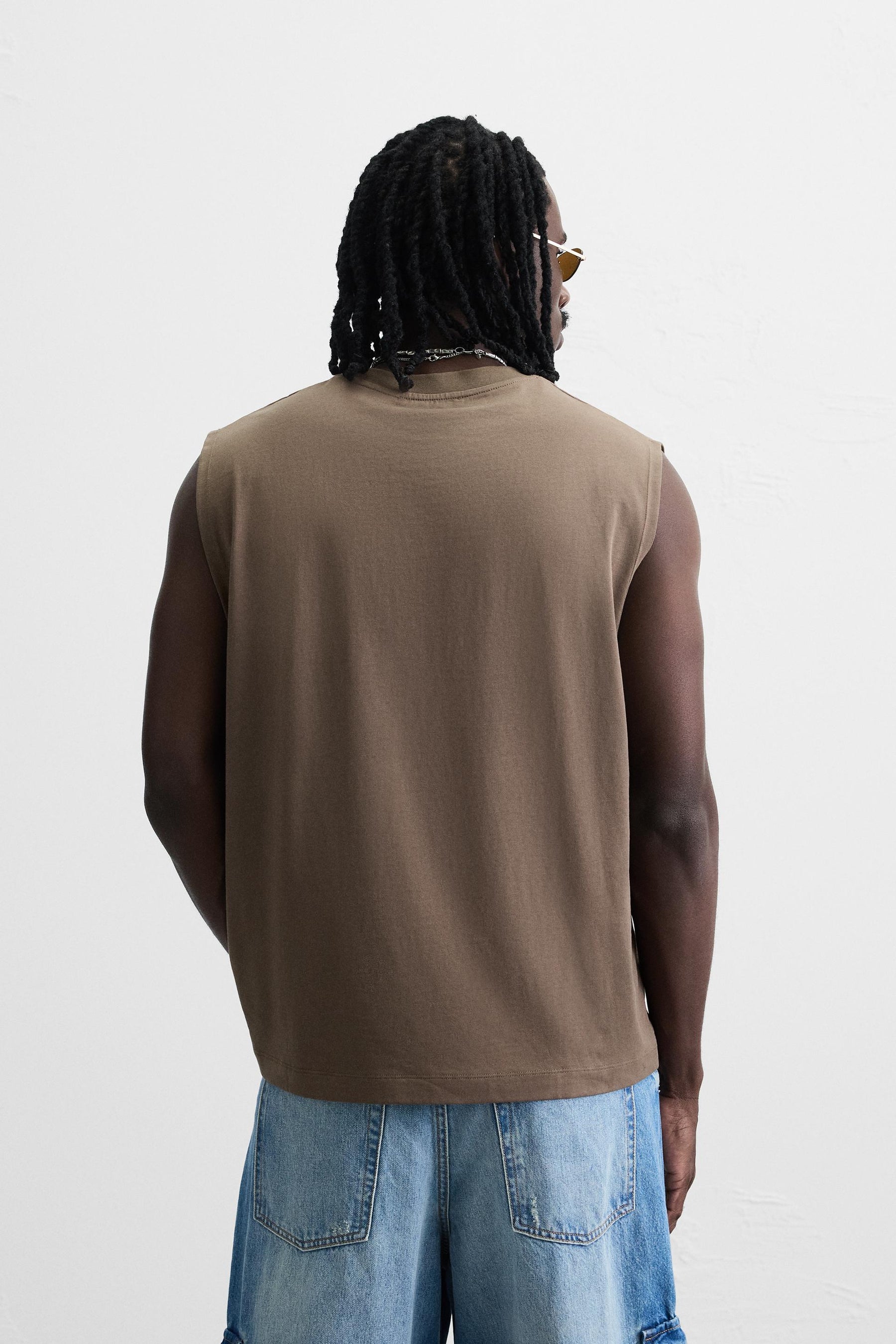 RELAXED FIT TANK T-SHIRT - Image 3