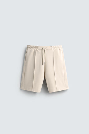INTERLOCK BERMUDA SHORTS WITH LABEL - Image 8