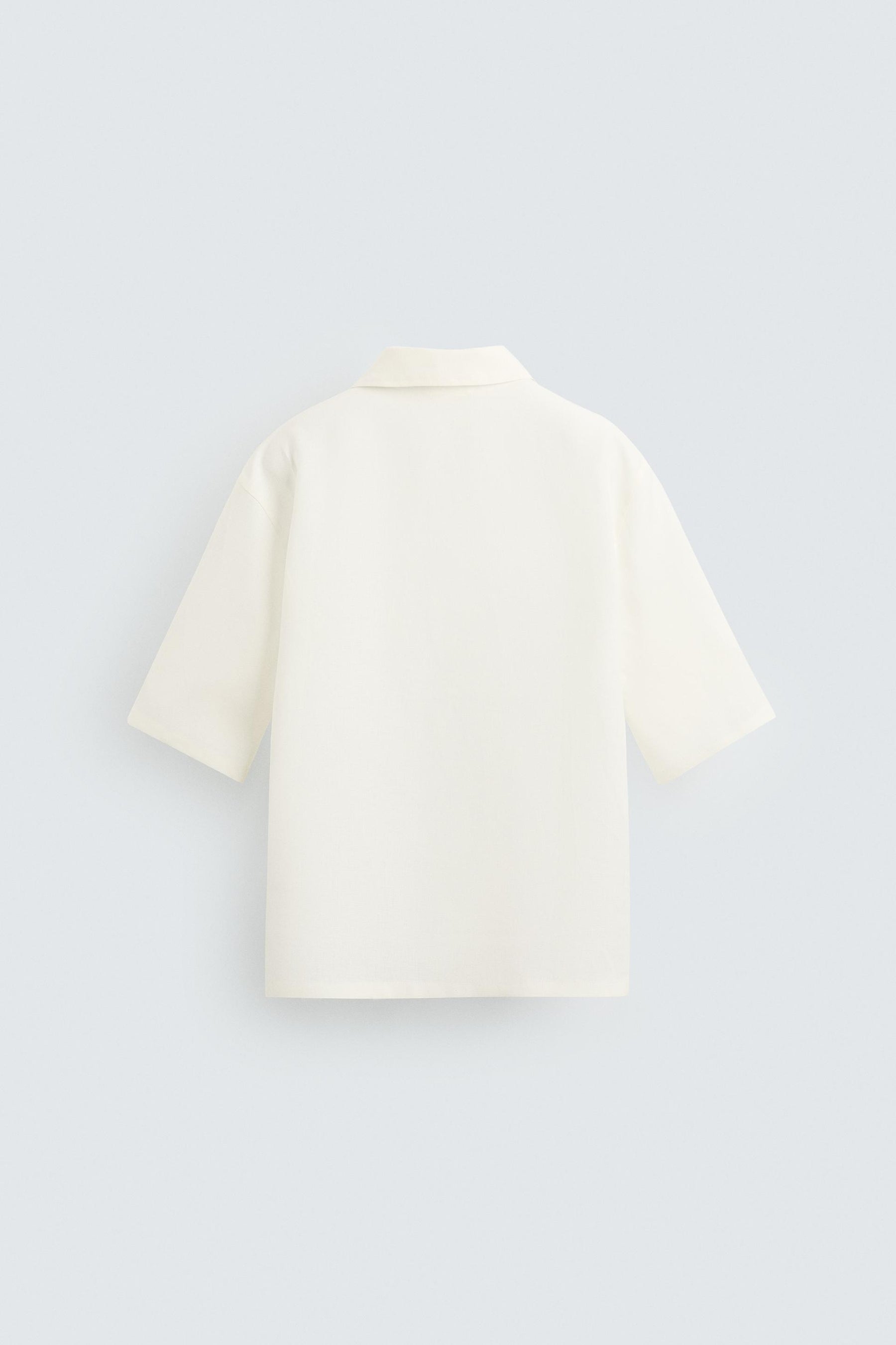 100% LINEN POLO SHIRT - Image 7