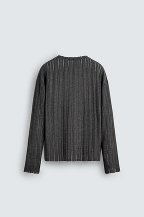 OPENWORK KNIT T-SHIRT - Image 6