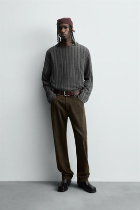 OPENWORK KNIT T-SHIRT - Image 1