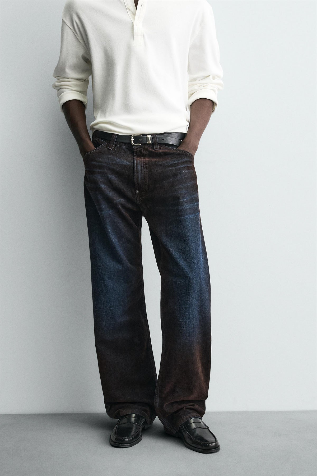 BAGGY FIT JEANS WITH VISCOSE - Image 2