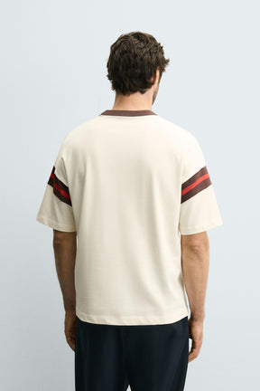 RIBBED STRIPED T-SHIRT - Image 3