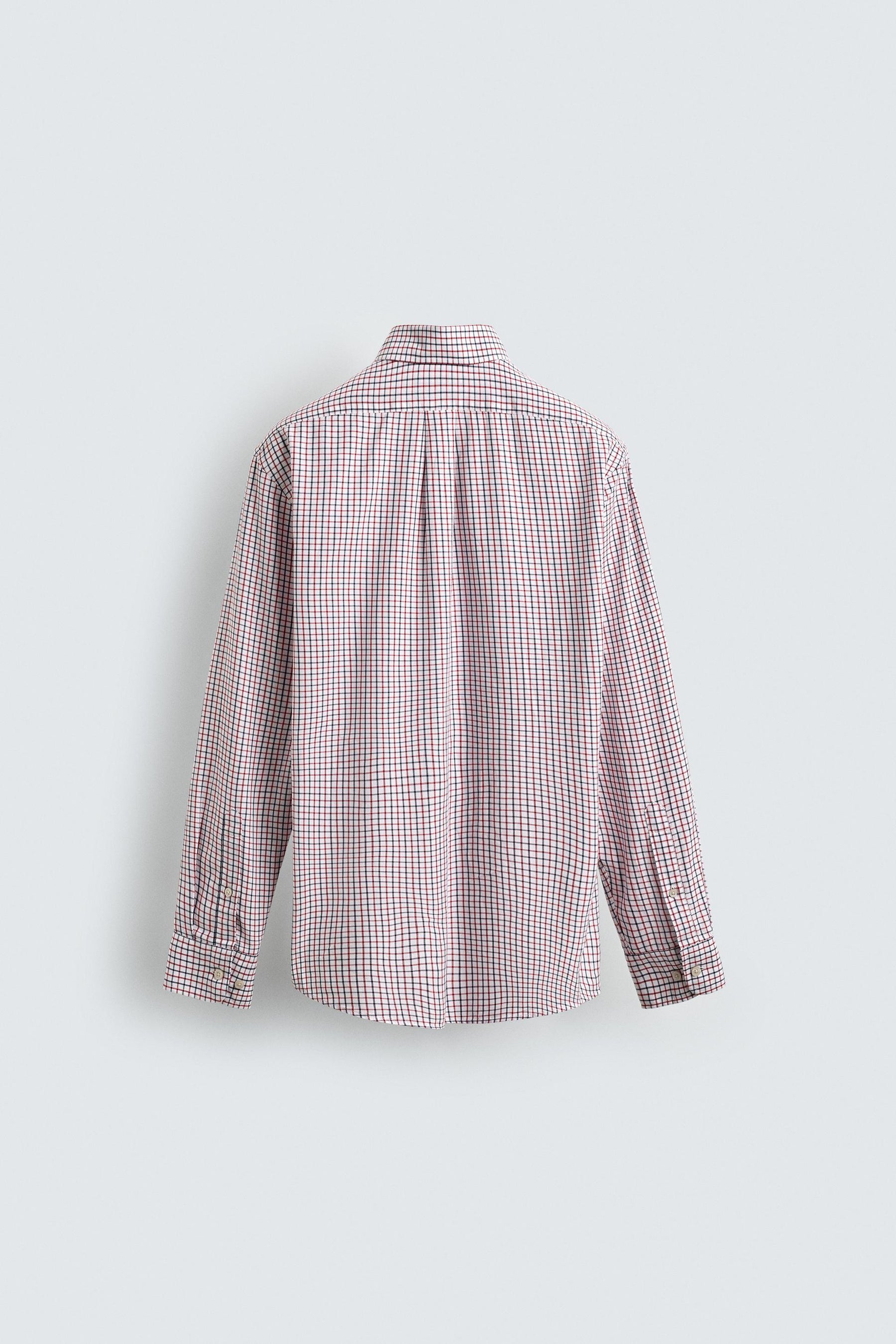 CHECK SHIRT WITH POCKET - Image 7