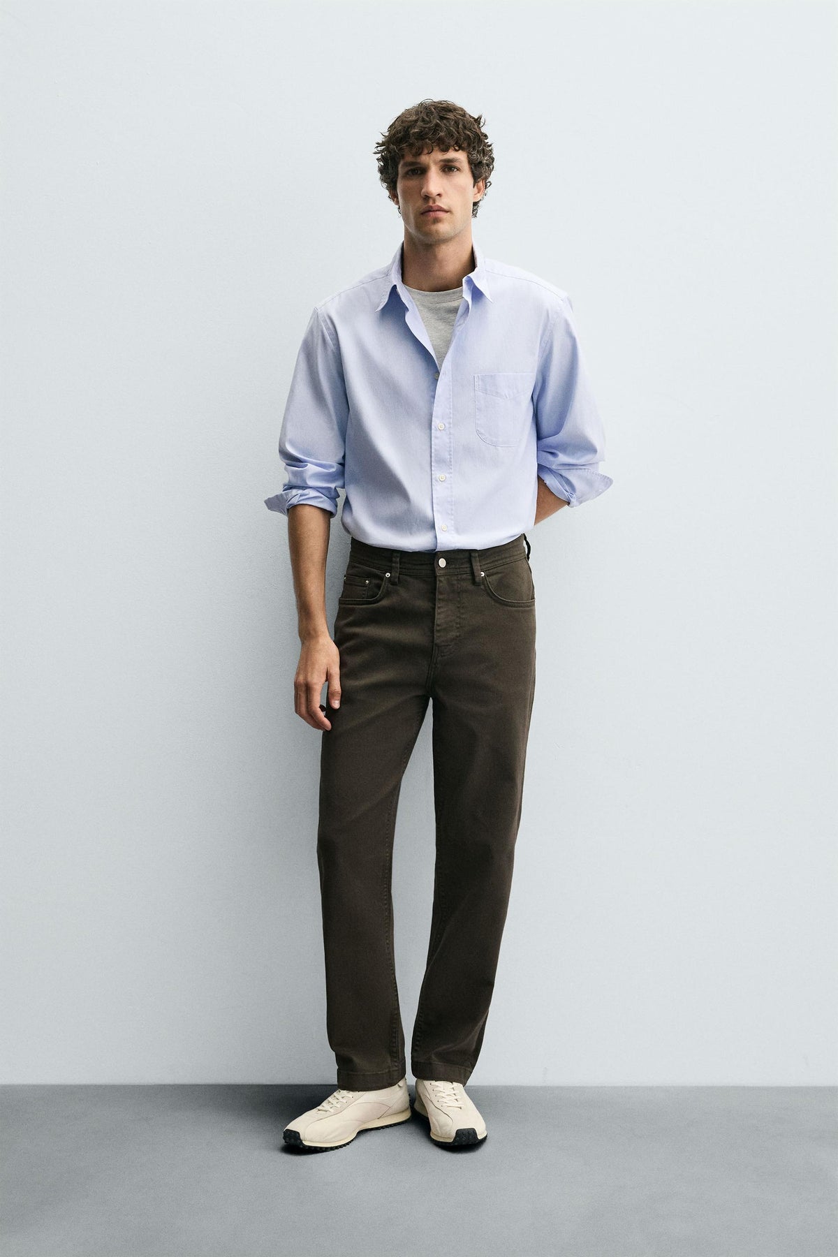 REGULAR FIT STRIPED SHIRT - Image 1