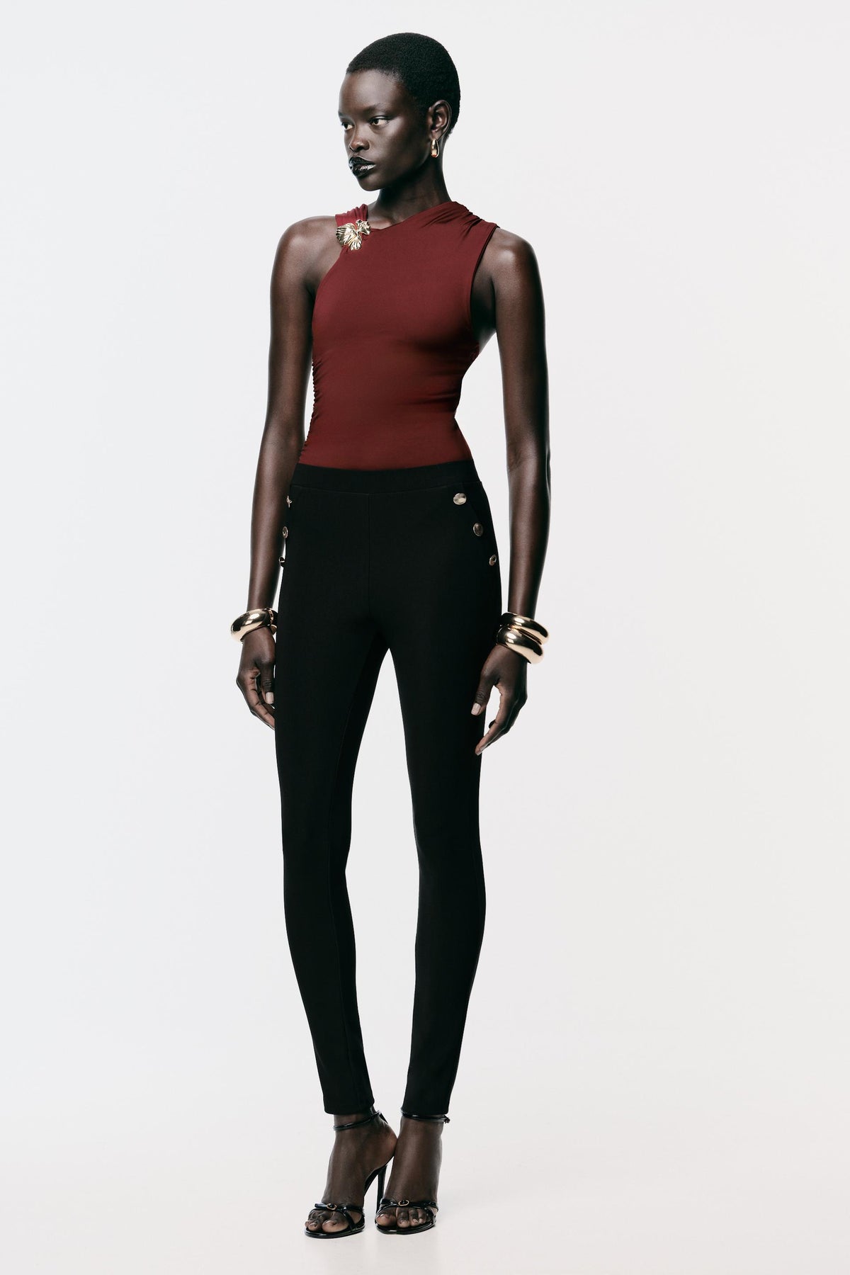 POLYAMIDE HARDWARE BODYSUIT