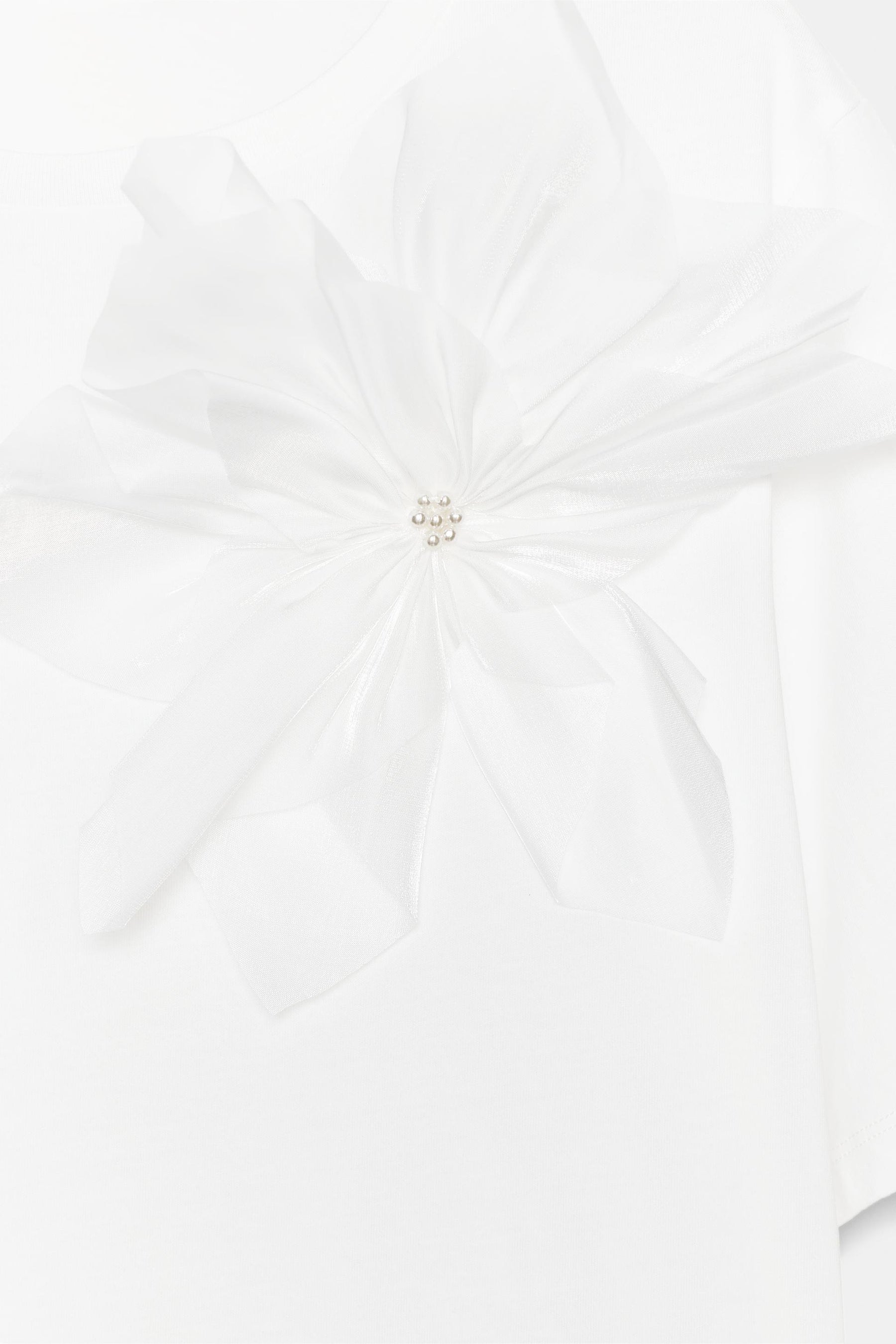 FLORAL VOLUMINOUS T-SHIRT