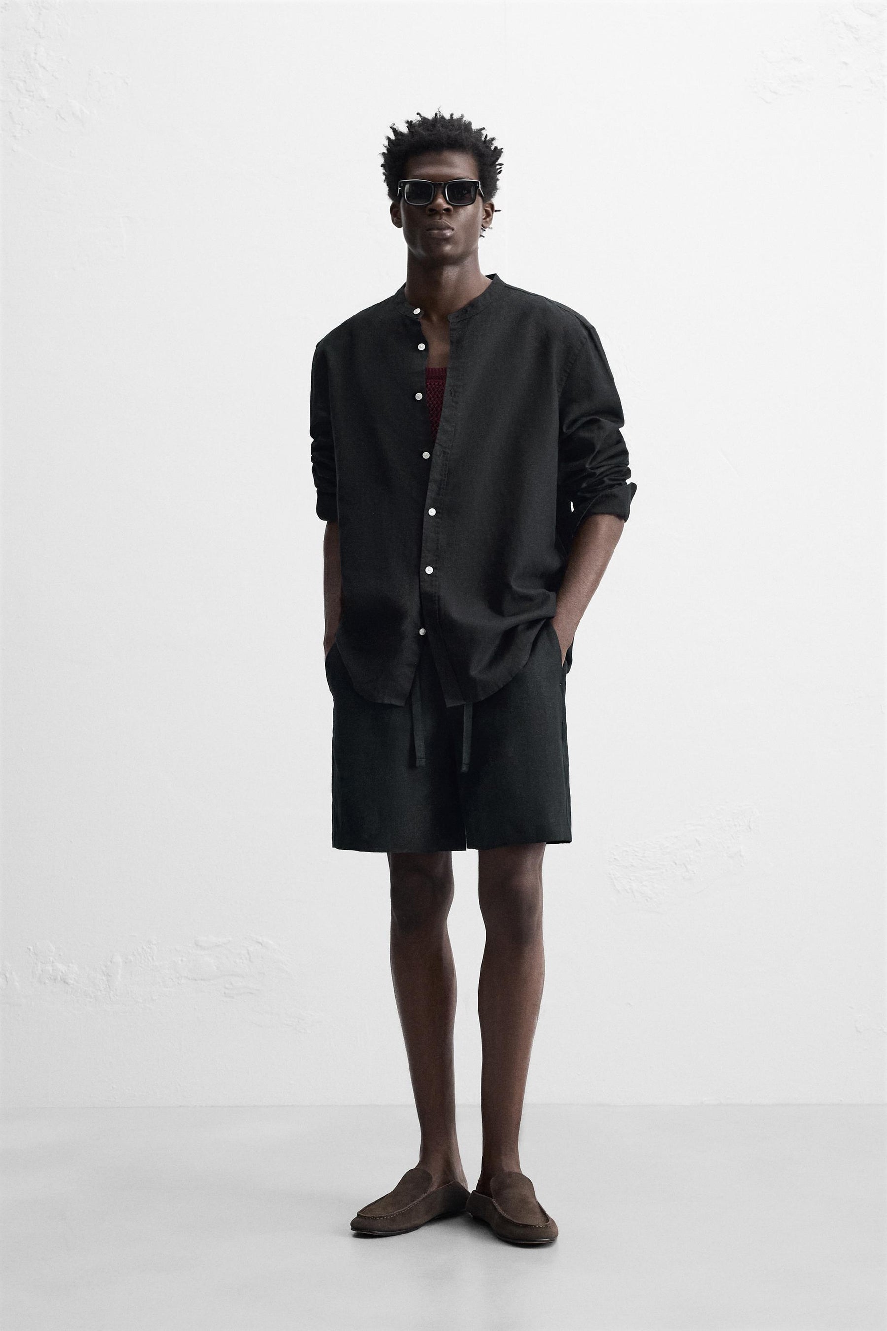 COTTON - LINEN SHIRT - Image 1