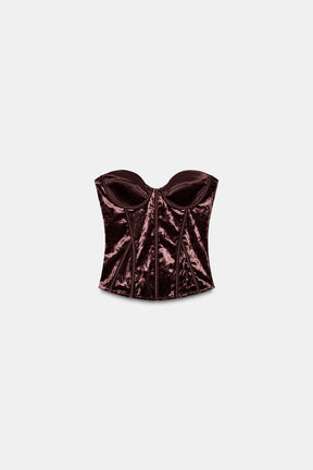 Velvet Corset Dress