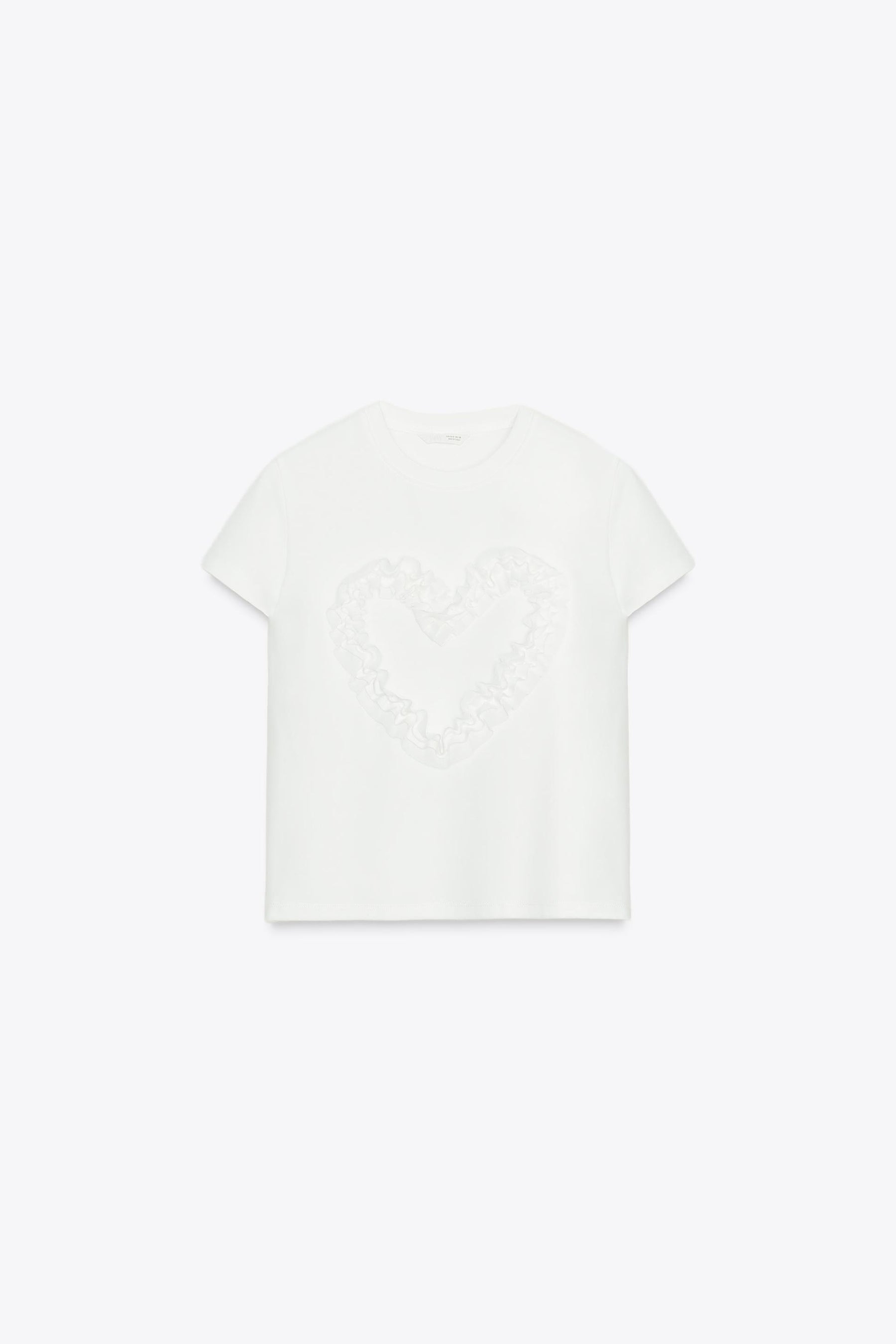 Textured Heart T-Shirt