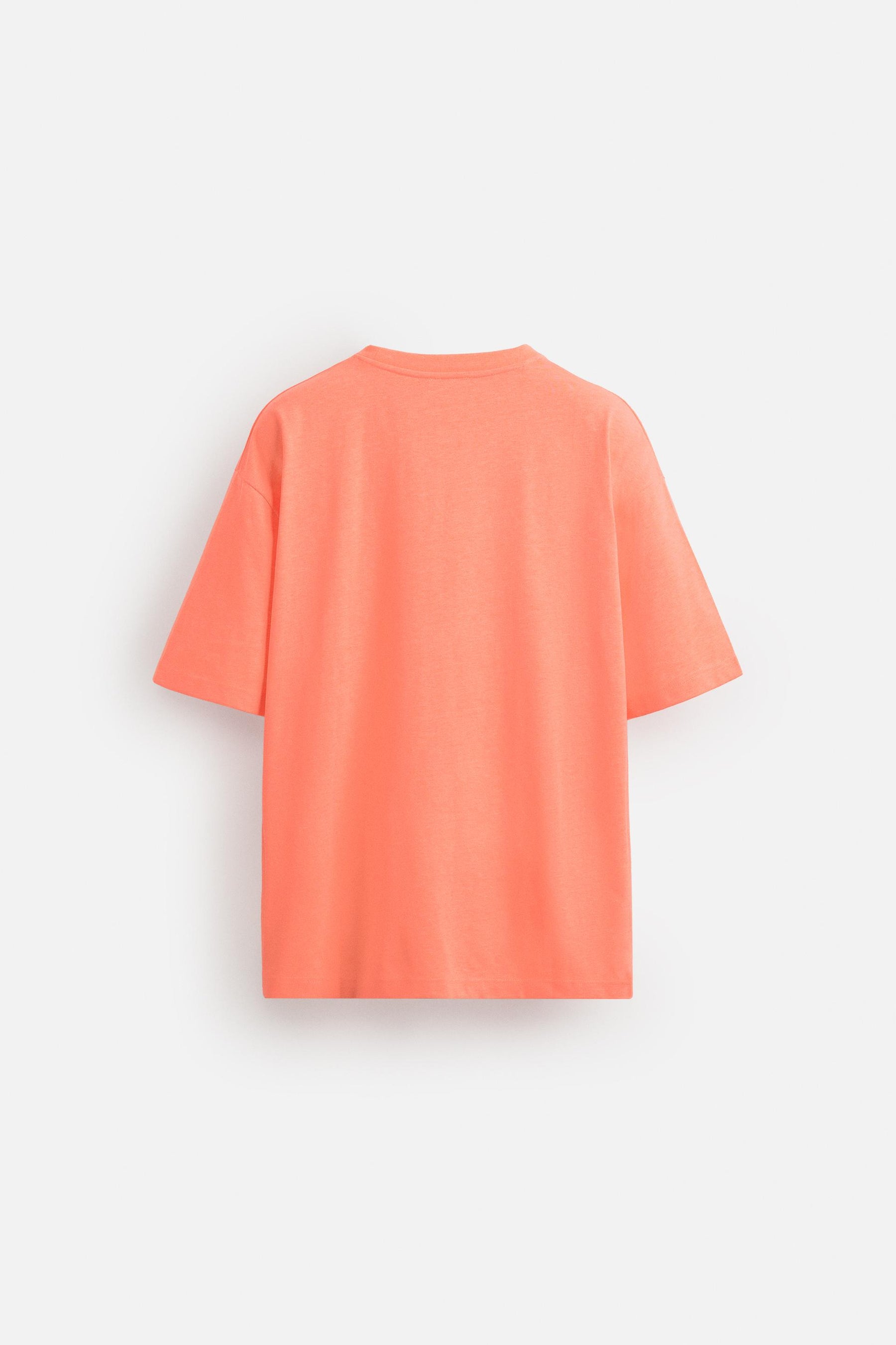 EMBROIDERED SLOGAN T-SHIRT - Image 6