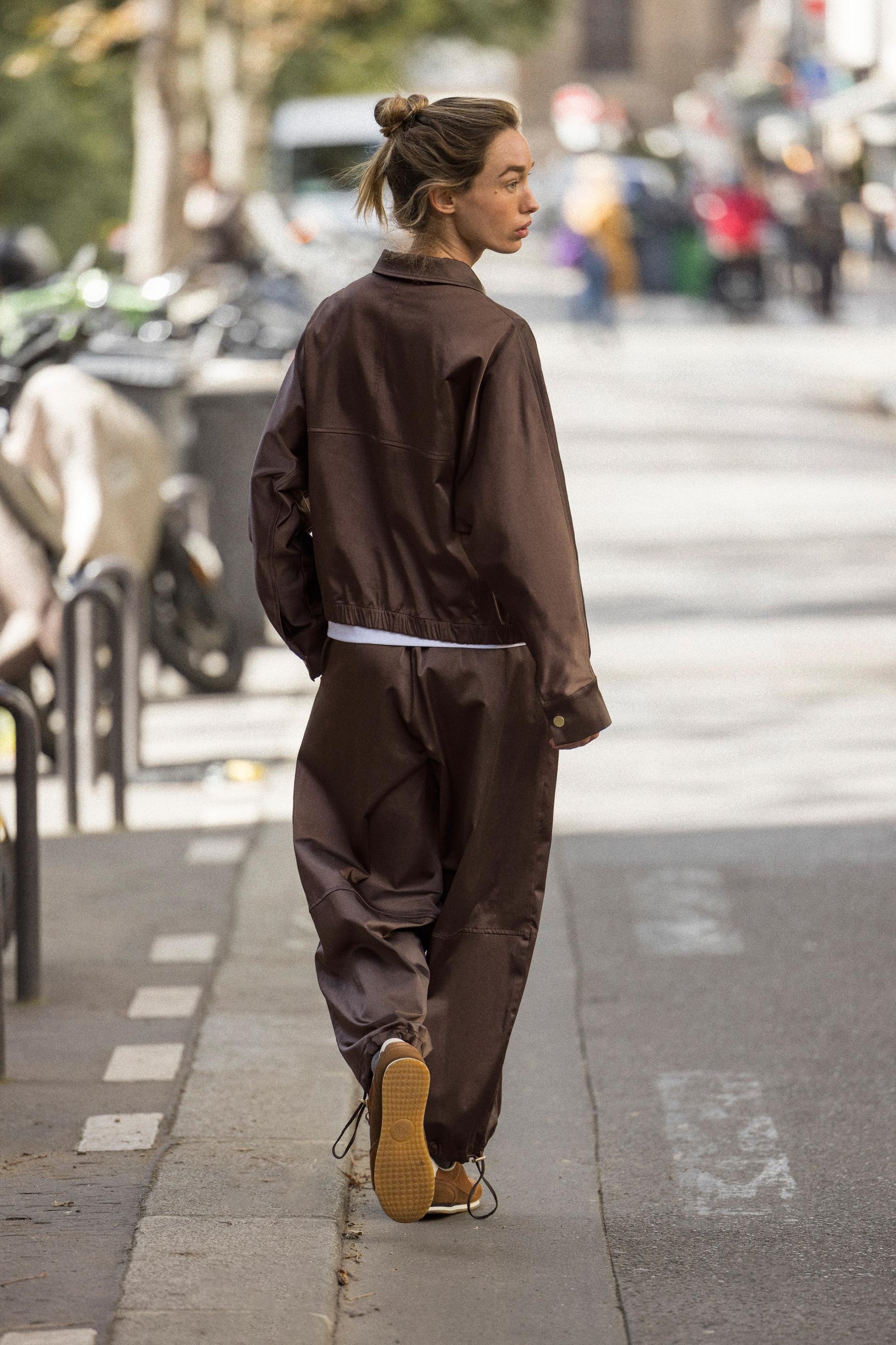 SATIN ZIP-UP JACKET - Image 4