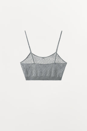 Floral Pointelle Bralette