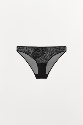 MESH LACE BRIEFS
