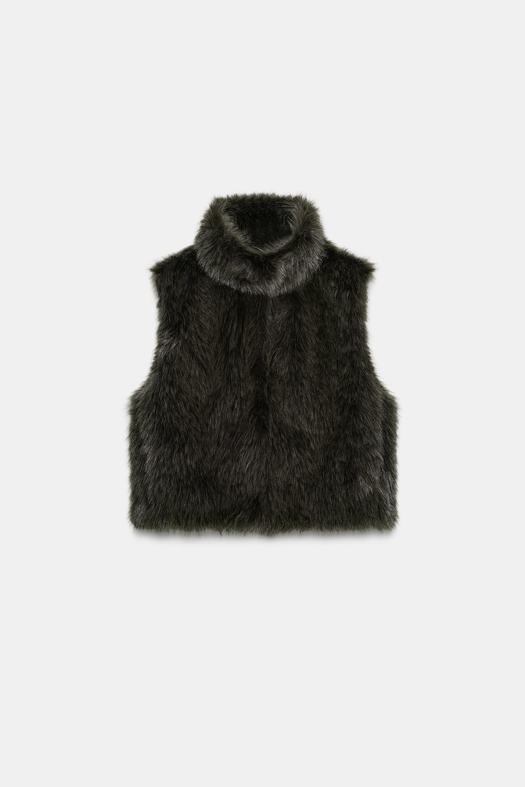 FAUX FUR GILET - Image 6