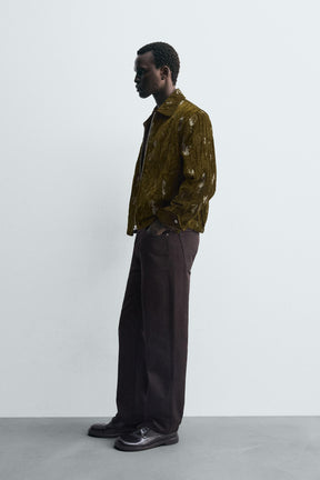 TEXTURED JACQUARD JACKET - Image 4