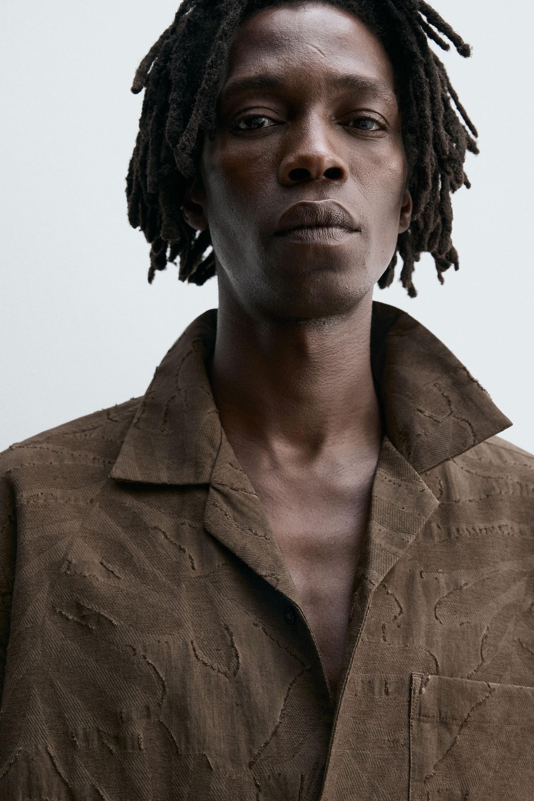 FLORAL JACQUARD SHIRT - Image 5