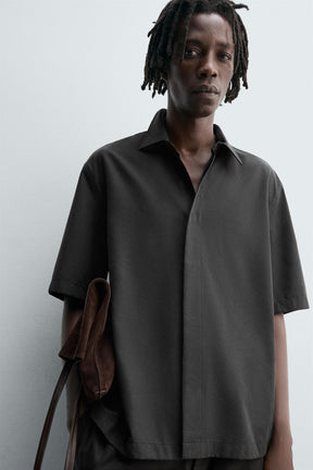 RELAXED FIT FLOWING SHIRT - Image 6