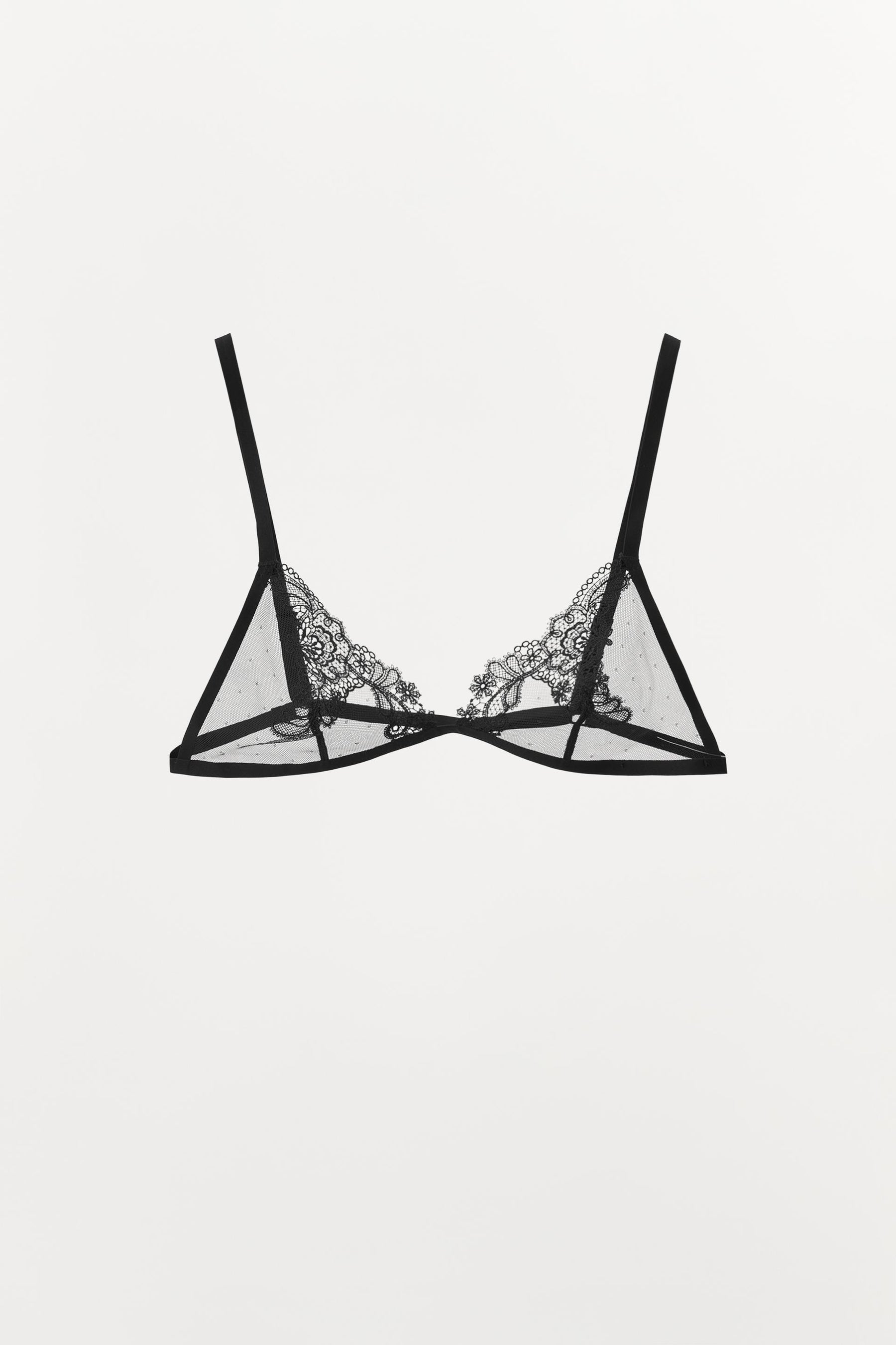 Lace Triangle Bralette