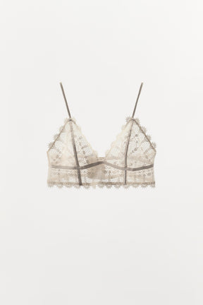 Guipure Lace Bralette
