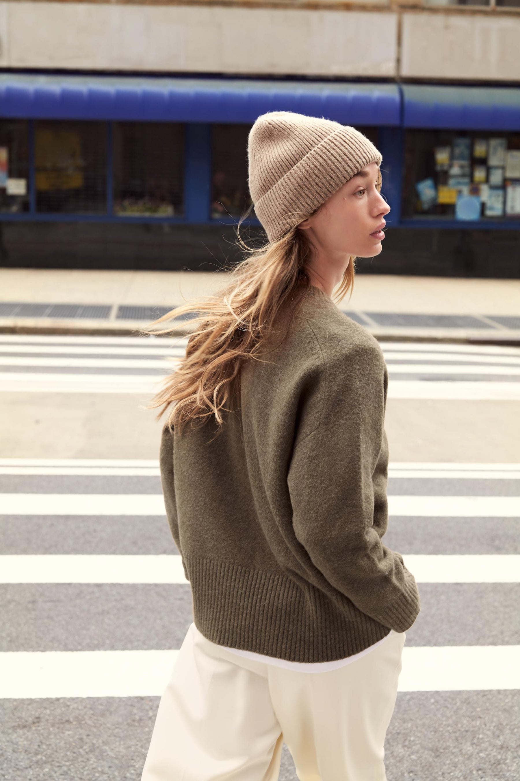 Soft-touch knit jumper