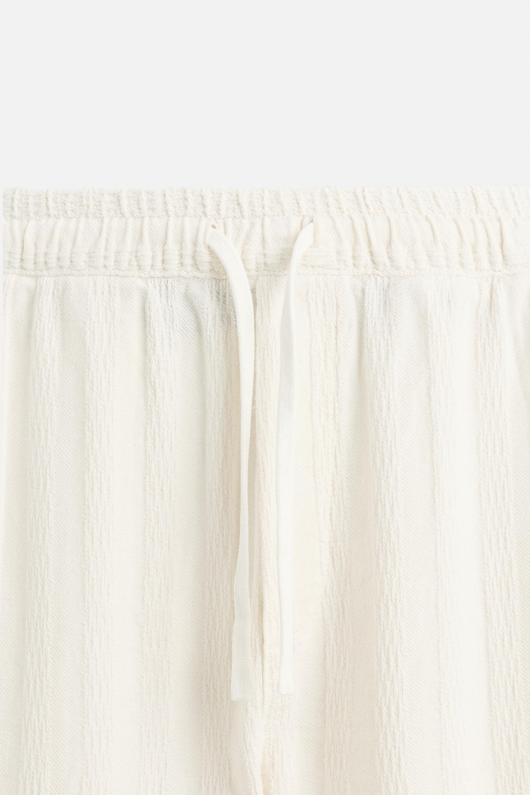 RELAXED FIT JACQUARD TROUSERS - Image 9