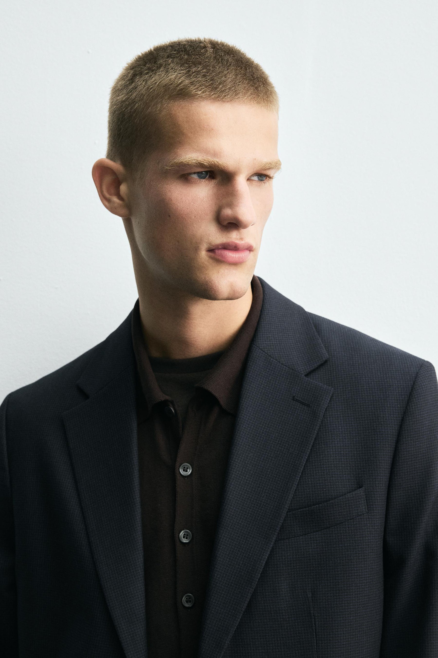 HOUNDSTOOTH SUIT BLAZER - Image 6