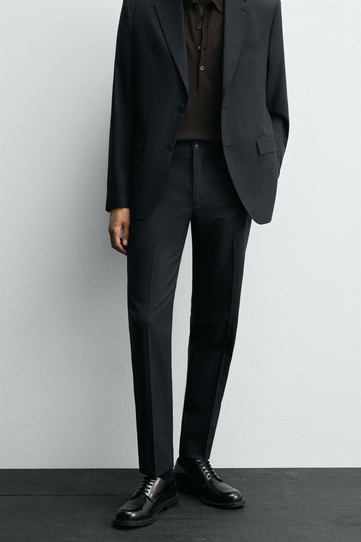 HOUNDSTOOTH SUIT TROUSERS - Image 2