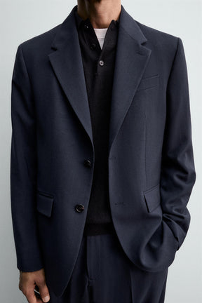 WOOL SUIT BLAZER - Image 5