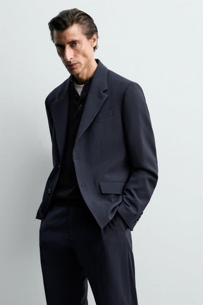 WOOL SUIT BLAZER - Image 6