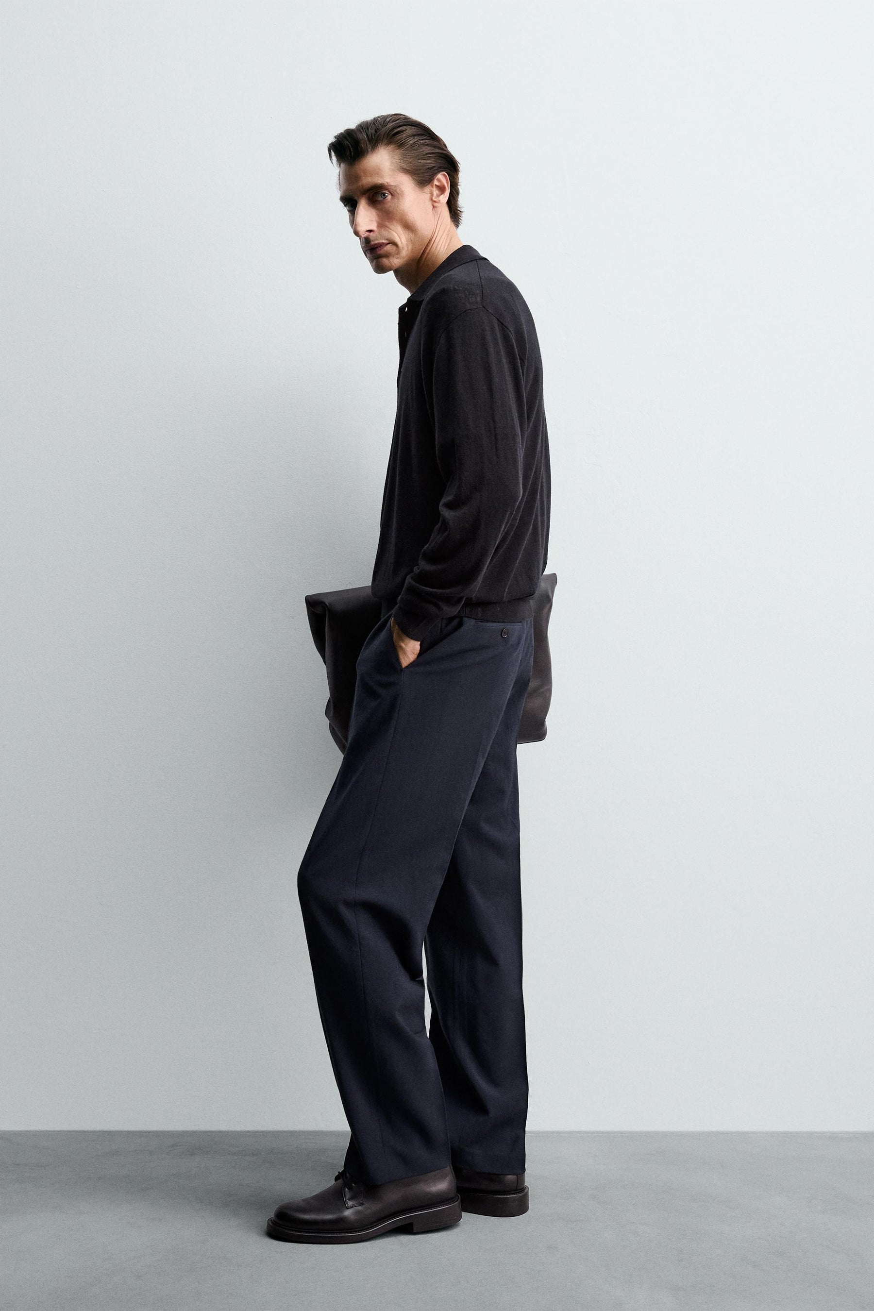 WOOL SUIT TROUSERS - Image 4