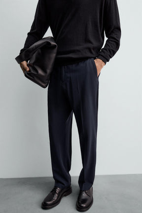 WOOL SUIT TROUSERS - Image 5