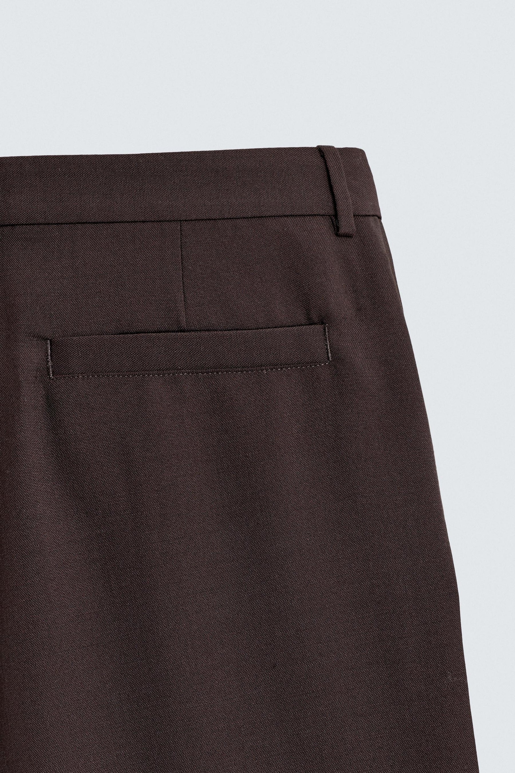 WOOL SUIT TROUSERS - Image 9