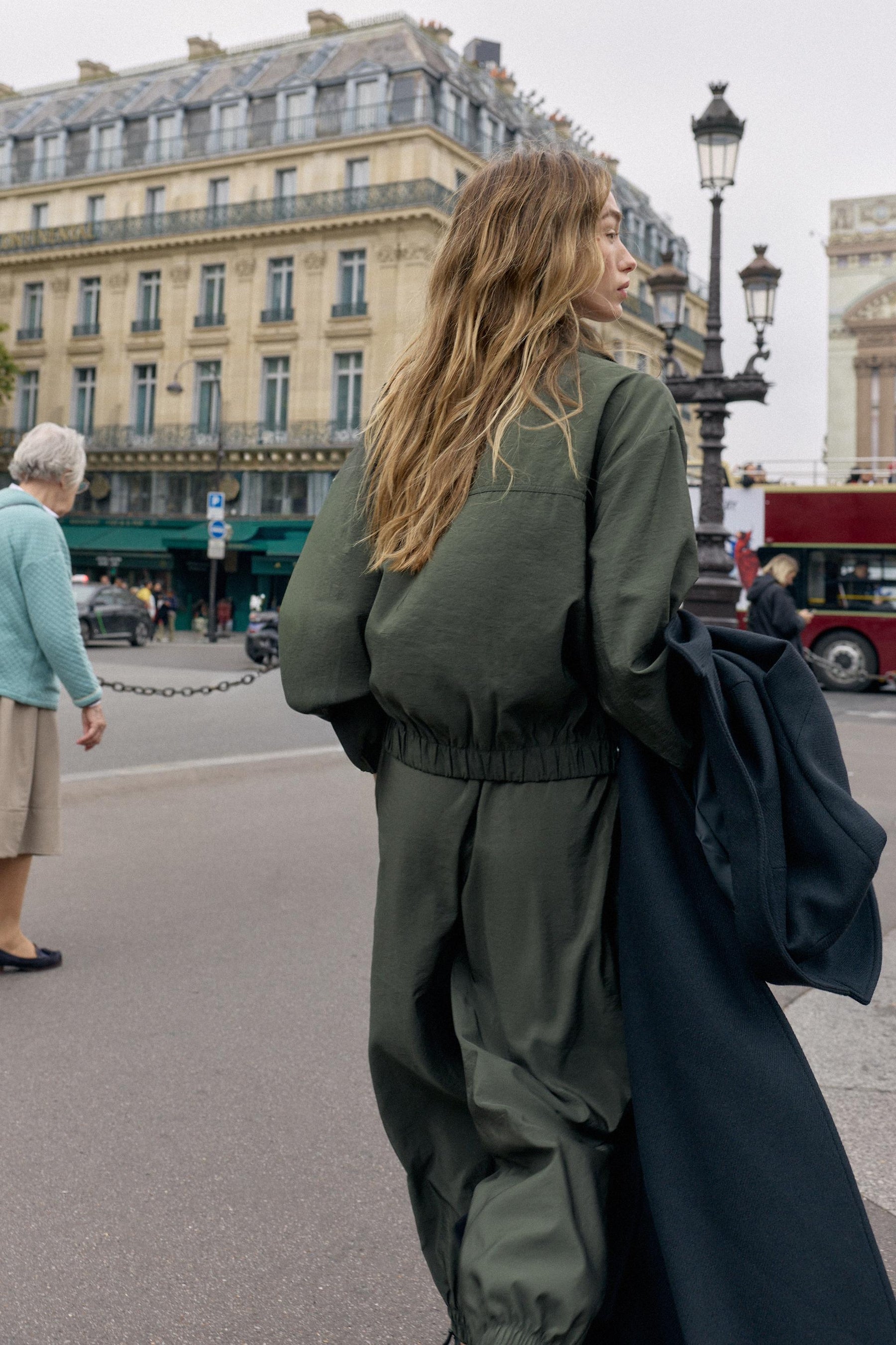 HIGH-NECK BOMBER JACKET - Image 3