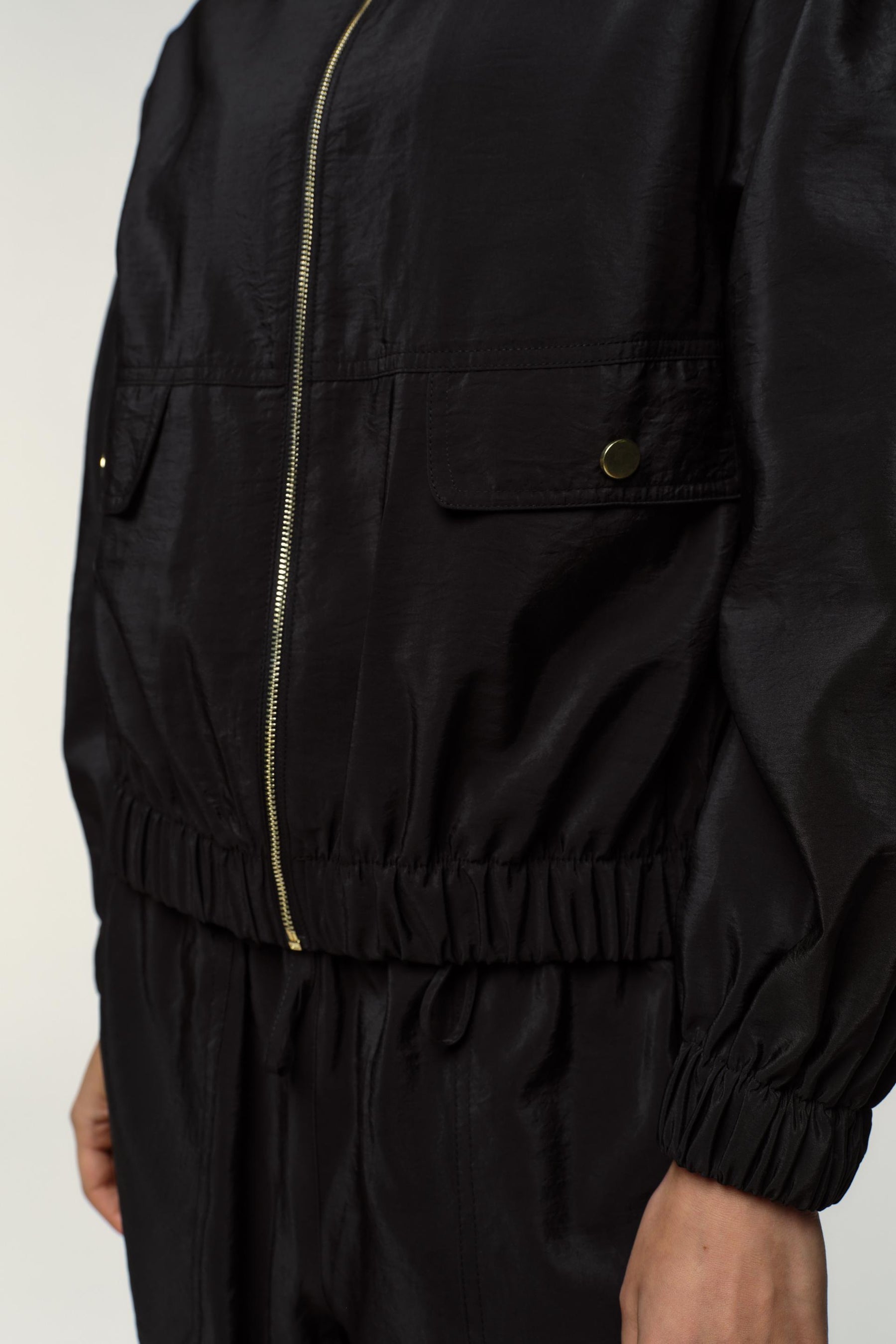 HIGH NECK BOMBER JACKET - Image 5